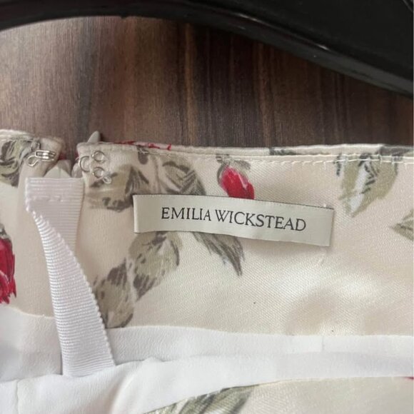 Gorgeous Emilia Wickstead Lorinda floral pencil skirt Size 6 - Picture 9 of 10